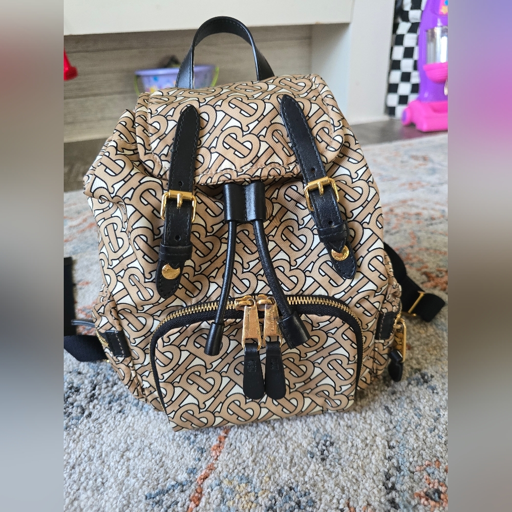 EUC Burberry Monogram Nylon Backpack! - Picture 13 of 16